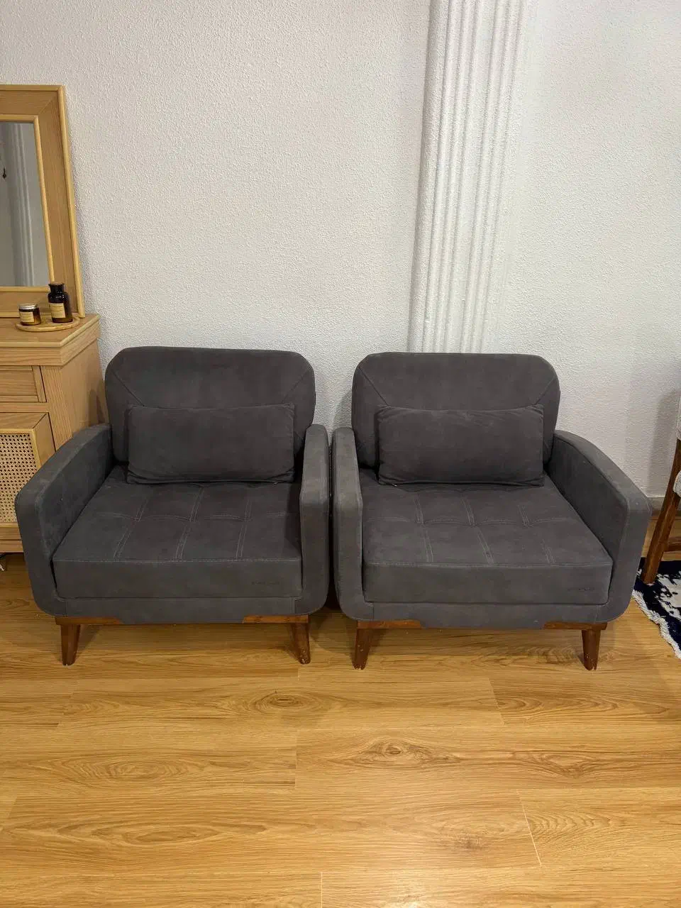 مبل تک نفره تختخوابشو|مبلمان خانگی و میز عسلی|کیش, |دیوار