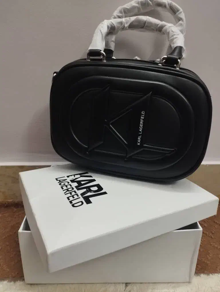 کیف زنانه برند کارل لاگرفیلد چرم اصل|کیف، کفش، کمربند|لار, |دیوار