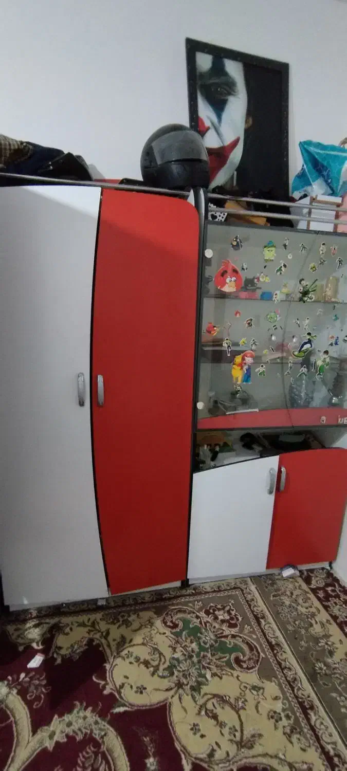 کمد سه تیکه|جاکفشی، کمد، دراور|ابریشم, |دیوار