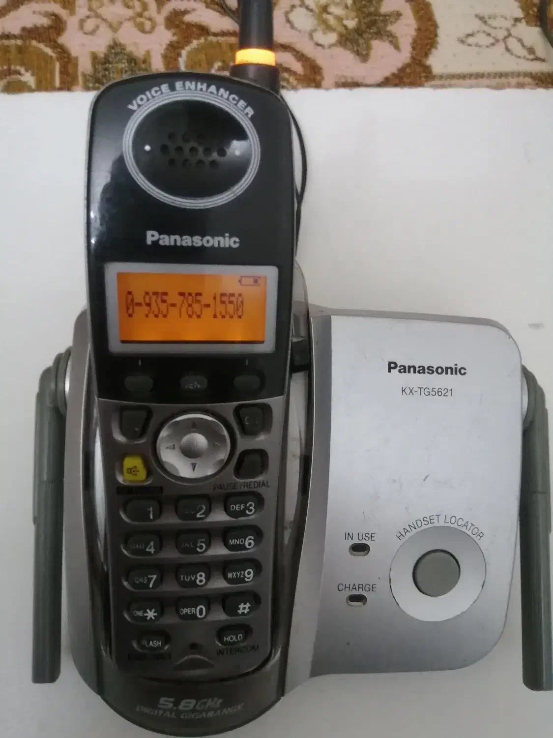 دوعدد تلفن بیسیم پاناسونیک اصل مالزی سالم درحدنو|تلفن رومیزی|اسکو, |دیوار