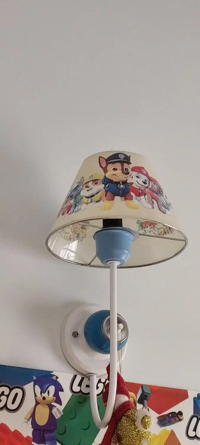 لوستر و دیوار کوب کودک طرح سگ های نگهبان|لوستر و چراغ آویز|بابل, |دیوار