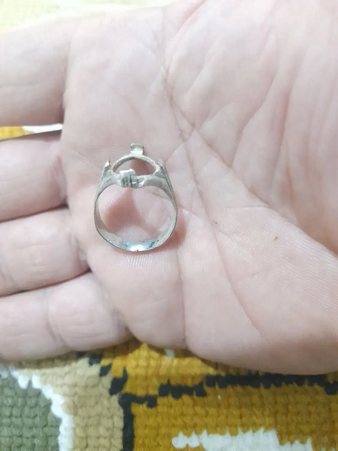 انگشتر نقره ۹۲۵|جواهرات|زرندیه, |دیوار