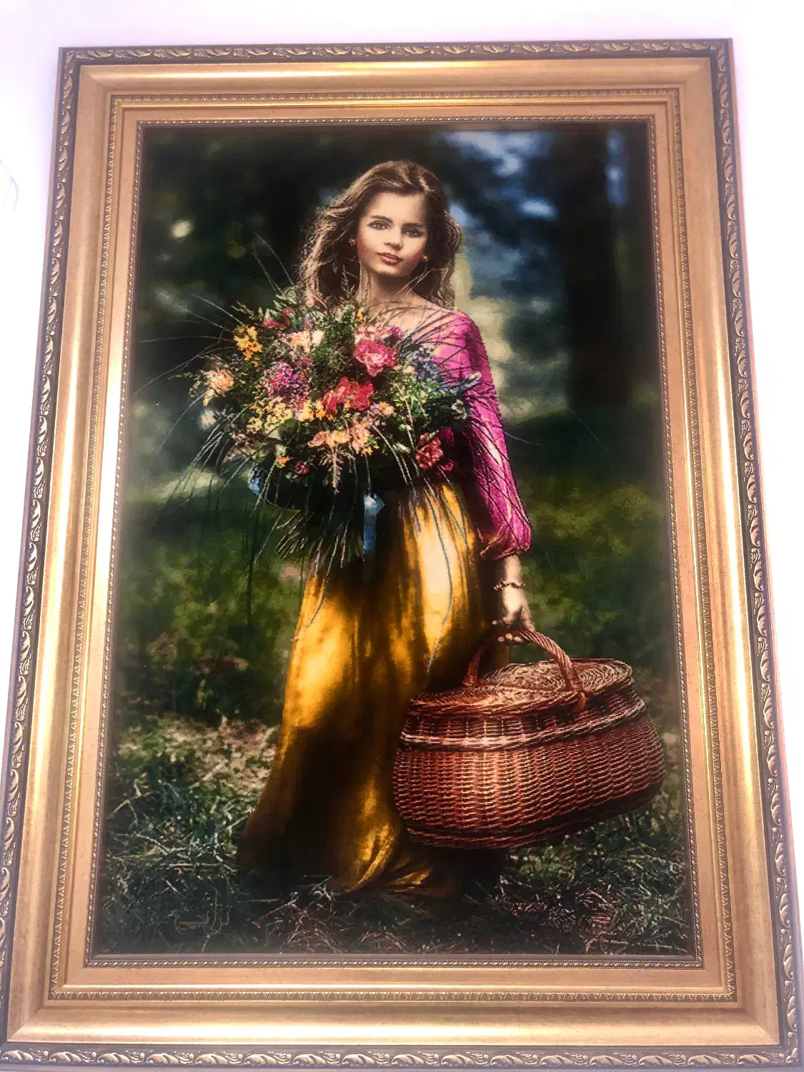 تابلو دست بافت|تابلو فرش|تهران, سازمان برنامه شمالی|دیوار