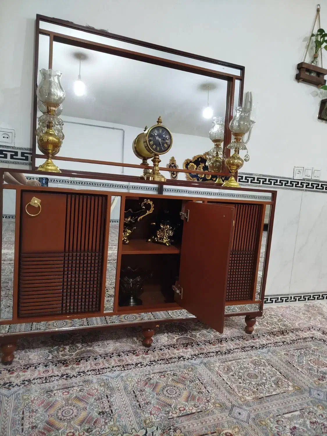 اینه کنسول|مبلمان خانگی و میز عسلی|ثلاث باباجانی, |دیوار