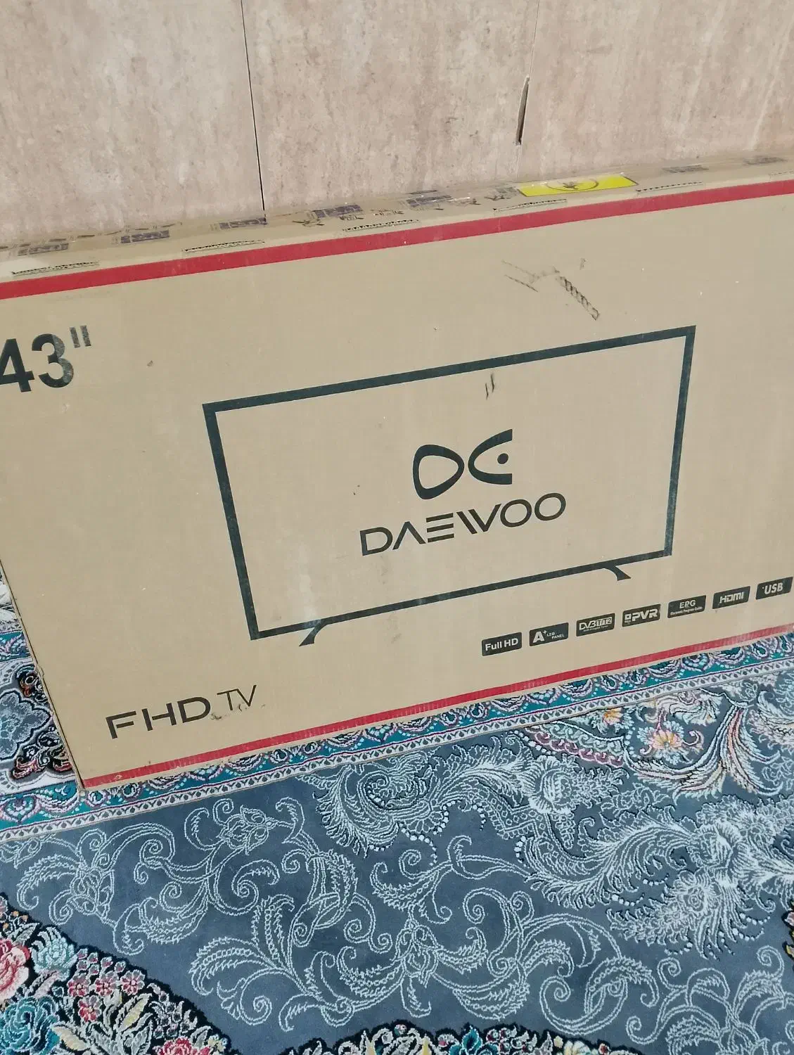 تلوزیون دوو ۴۳فول اچ دی|تلویزیون و پروژکتور|زبرخان, |دیوار