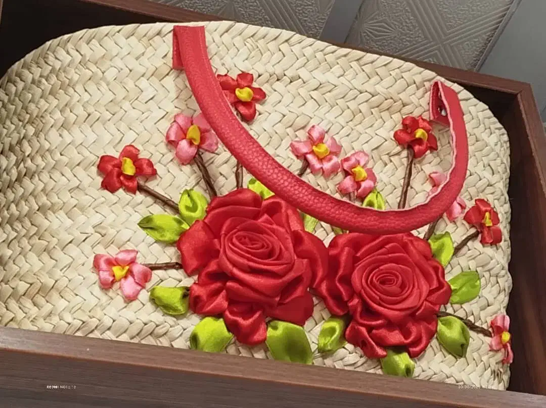 سبد حصیری دست بافت|صنایع دستی و سایر لوازم تزئینی|سیرجان, |دیوار