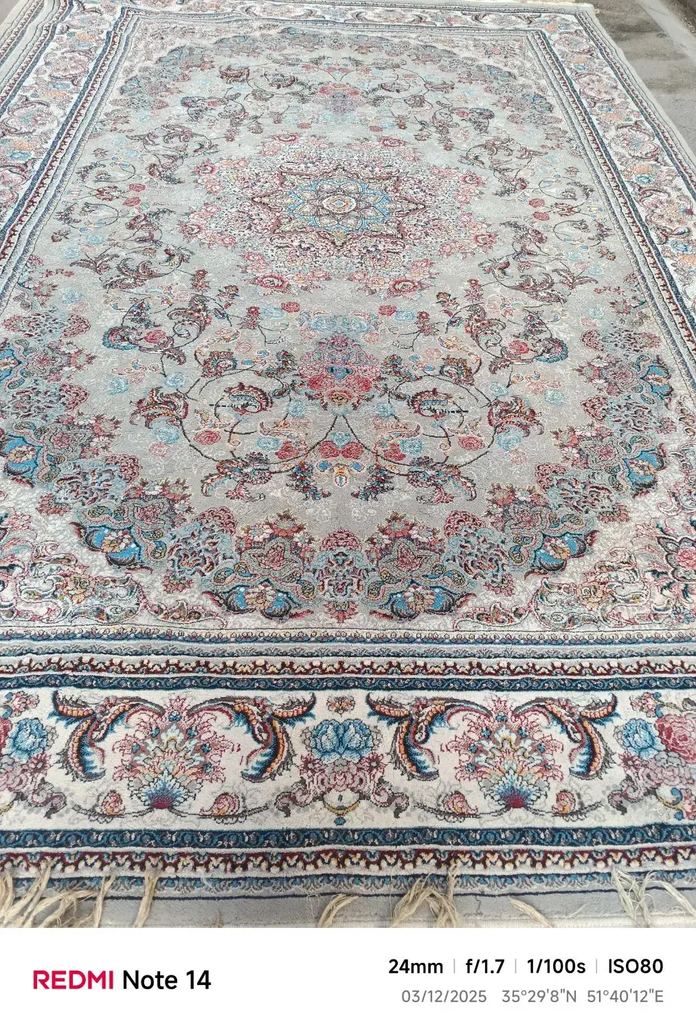 فرش 9متری 1جفت نخ ایران|فرش|پاکدشت, پاکدشت (مامازند)|دیوار