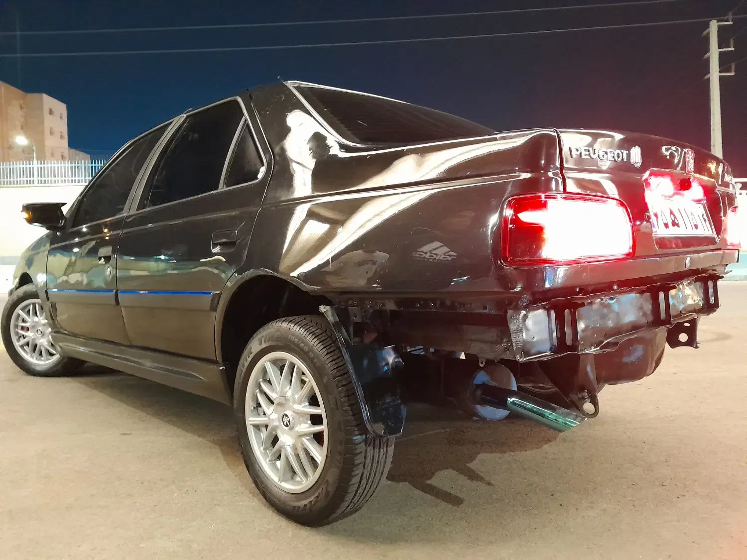 پارس مشکی۸۹ سال سفارشی|خودرو سواری و وانت|اهواز, سپیدار|دیوار