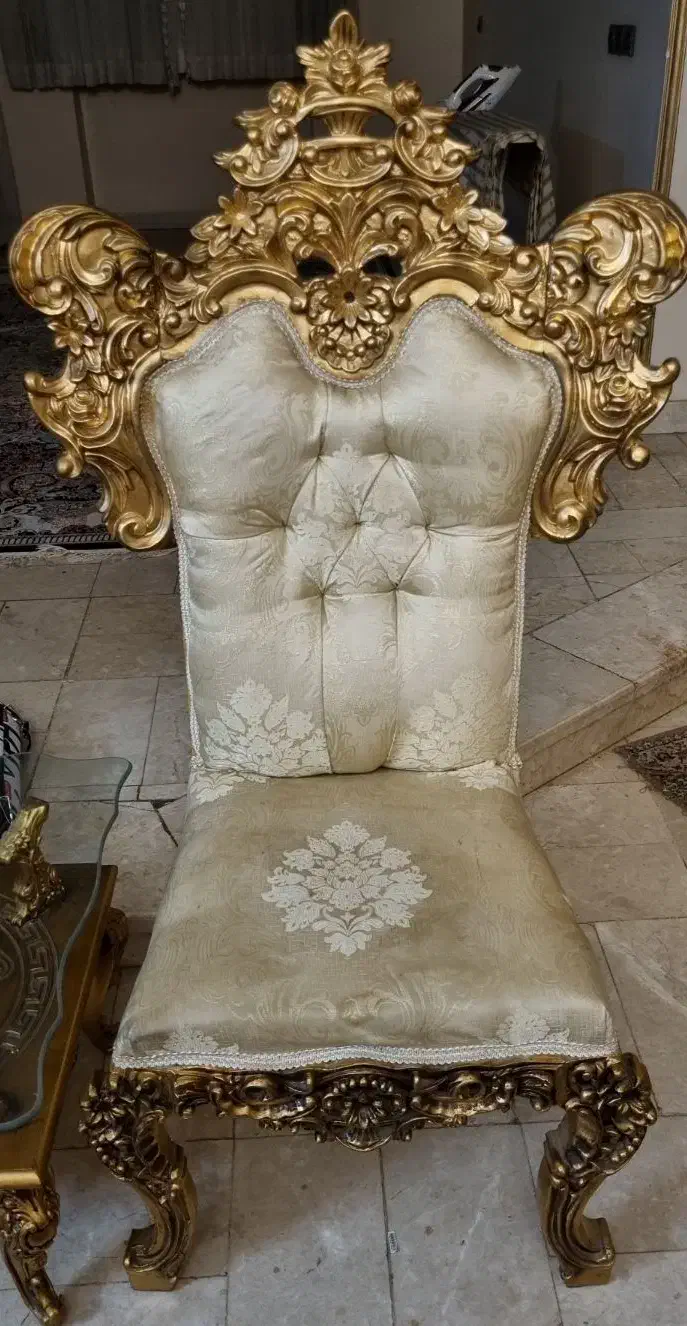 مبلمان تمام چوب سلطنتی|مبلمان خانگی و میز عسلی|شیراز, معالیآباد|دیوار