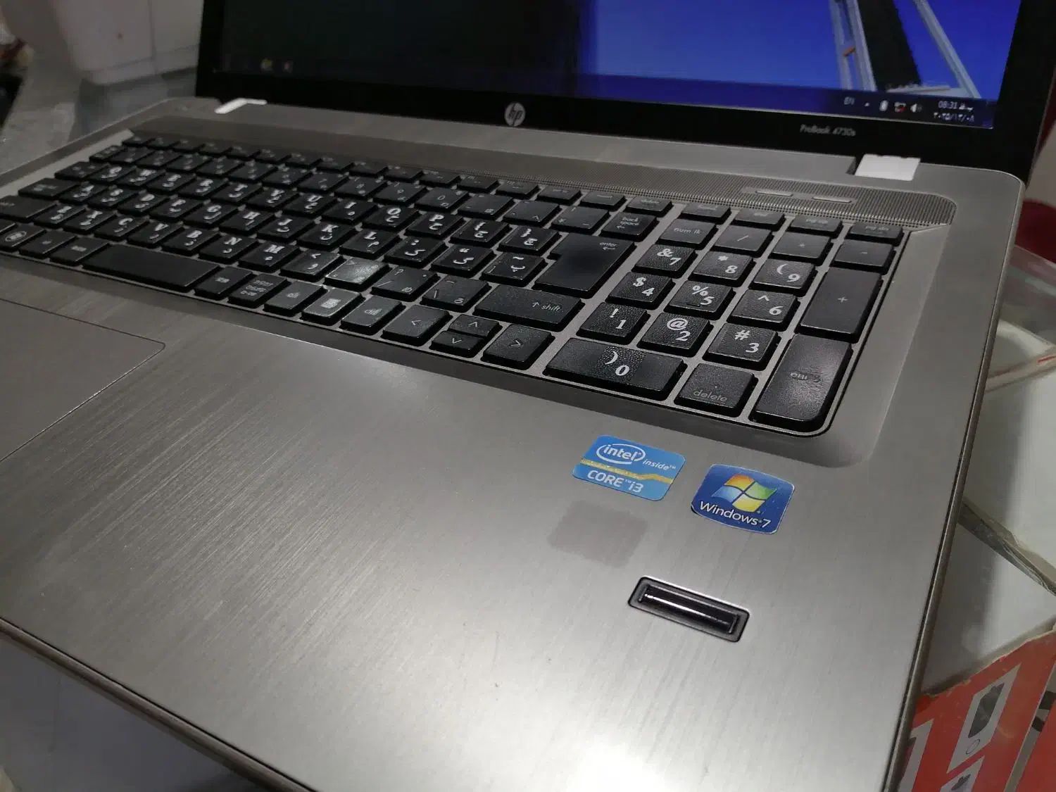 لپتاپ ژاپنی 17 اینچ HP probook رم 8 با بدنه فلزی|رایانه همراه|سراوان, |دیوار