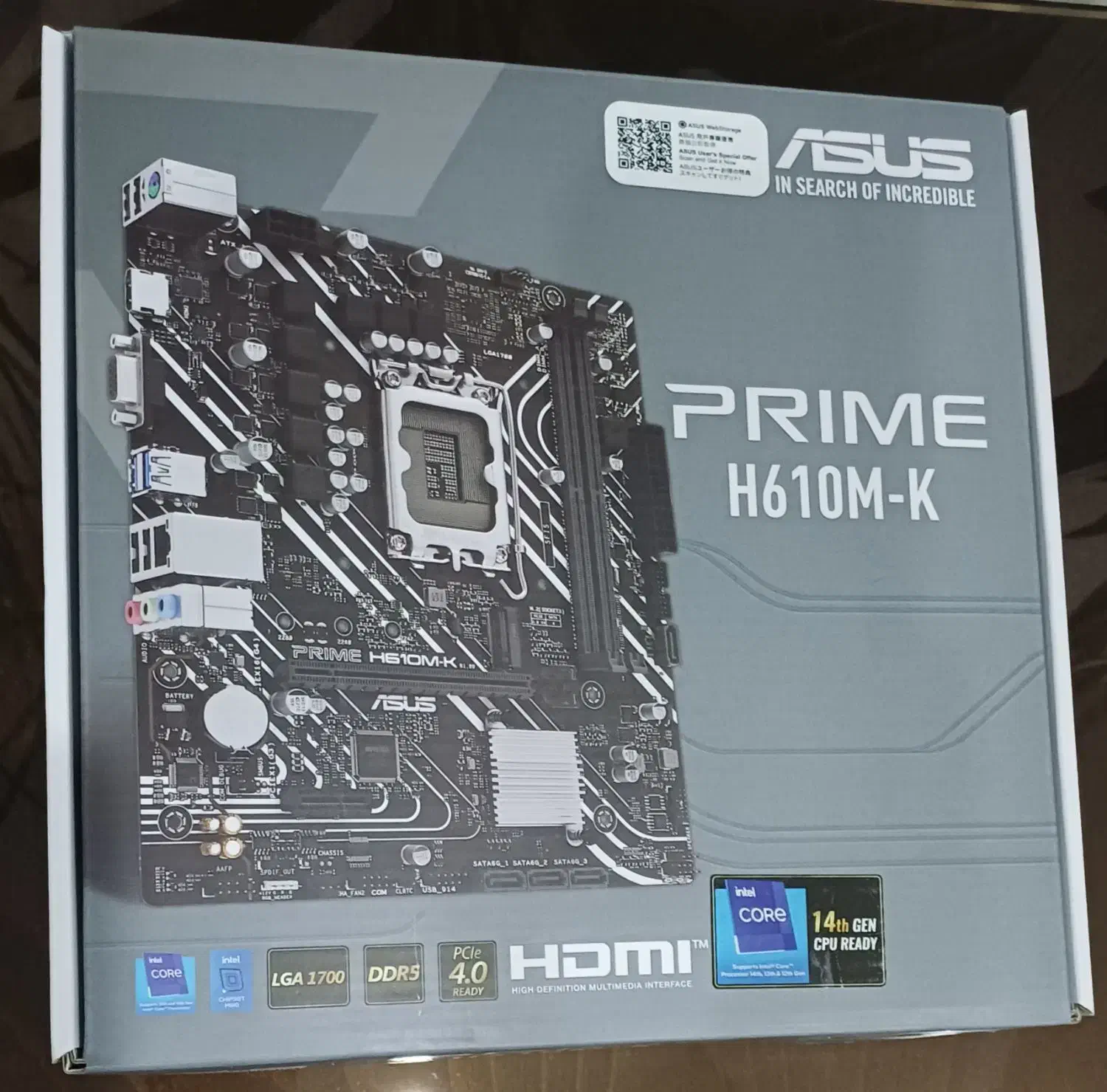 مادربرد Asus H610 mk D5|قطعات و لوازم جانبی رایانه|اراک, |دیوار