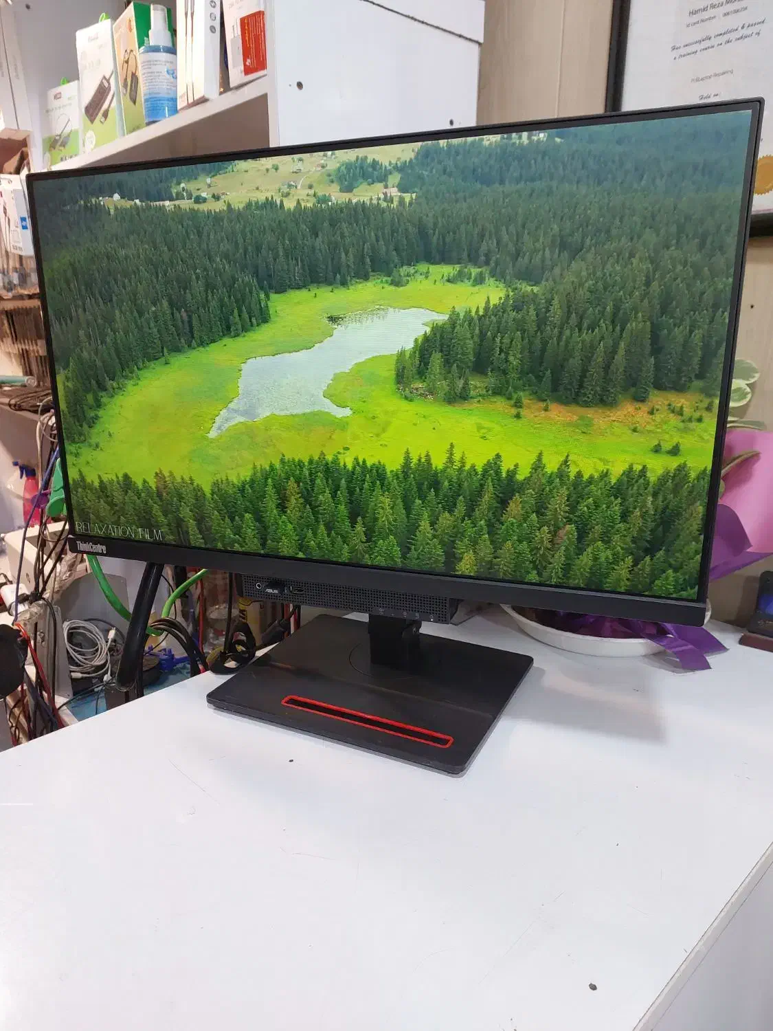 All in one lenovo 24|رایانه رومیزی|تهران, مهرآباد|دیوار