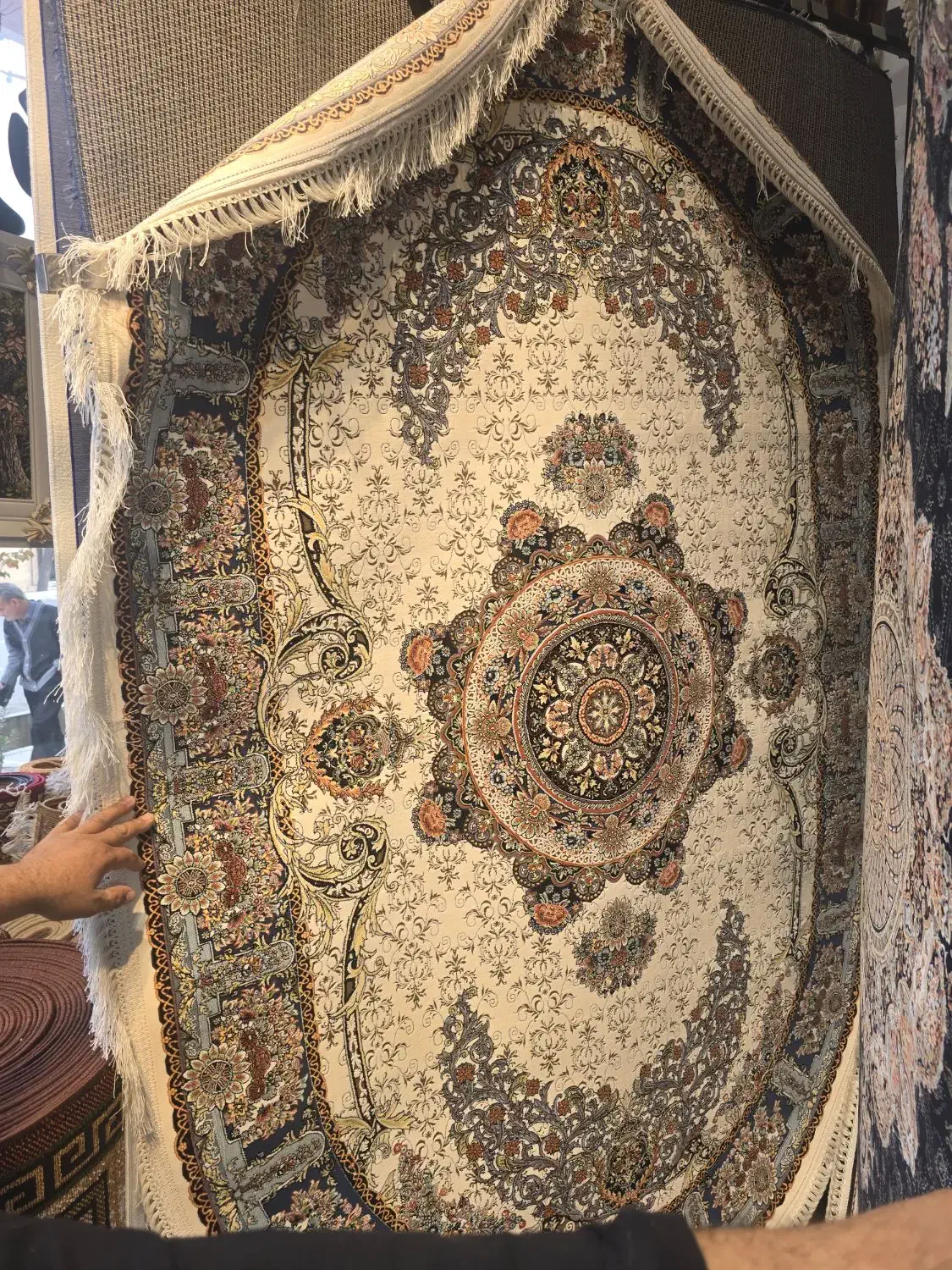 کناره ۱۲۰۰ شانه ۳۶۰۰ تراکم بهترین برند عرض یک متر|فرش|قم, چهار مردان|دیوار