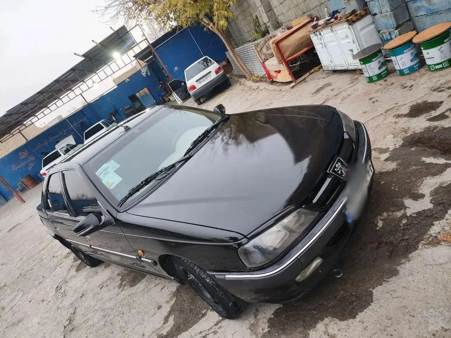 پژو پارس مشکی tu5|خودرو سواری و وانت|فلاورجان, |دیوار