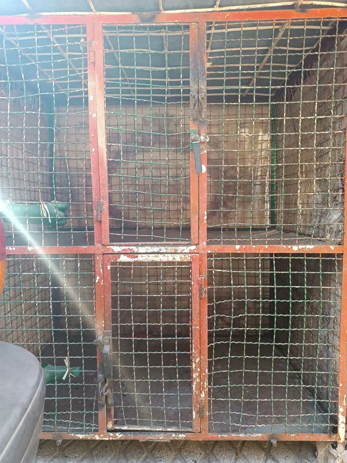 دوعددقفس آهنی جای مرغ|لوازم جانبی حیوانات|کرمانشاه, |دیوار