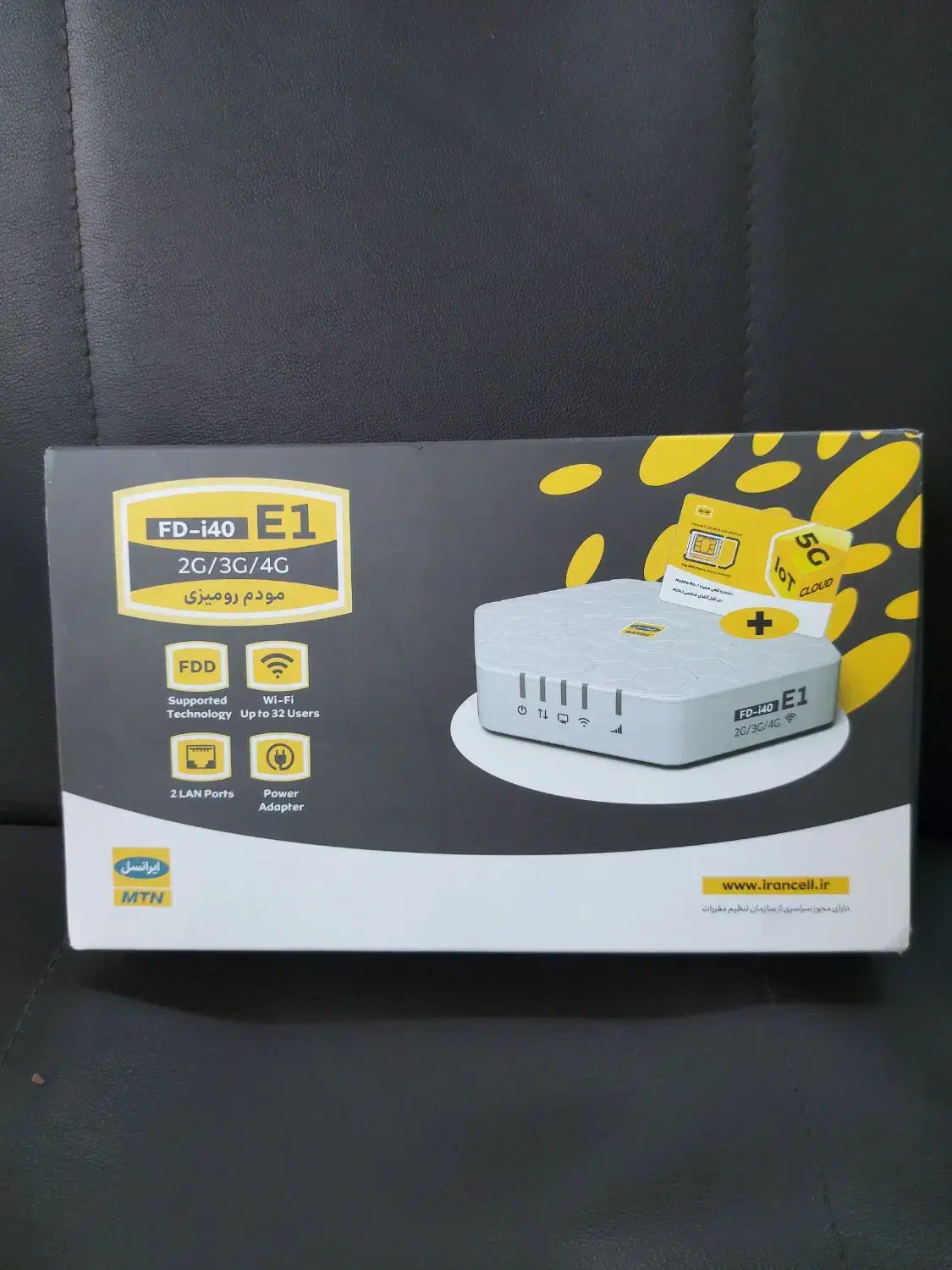 مودم سیمکارتی نو ایرانسل FD-i40 E1|مودم و تجهیزات شبکه|کرمانشاه, |دیوار