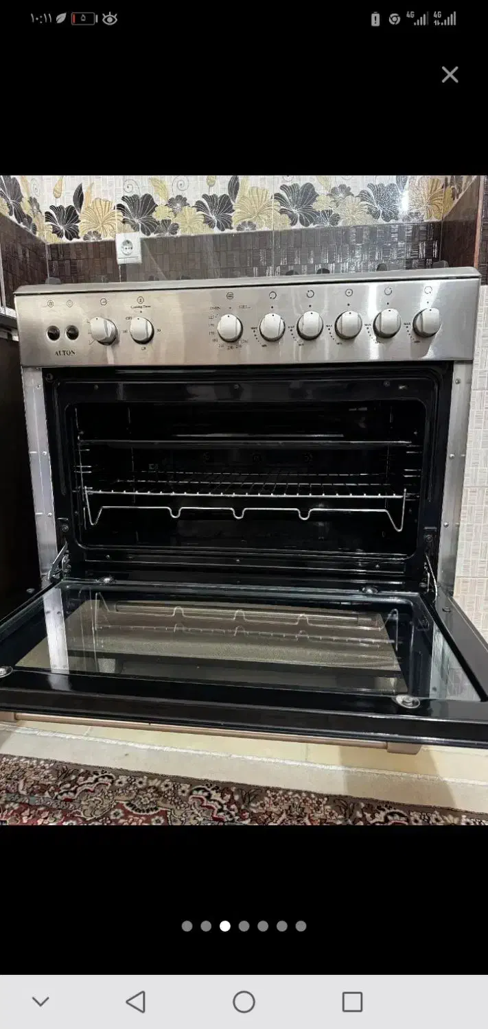 اجاق گاز فردار التون تمام استیل|اجاق گاز و لوازم برقی پخت‌وپز|کبودرآهنگ, |دیوار