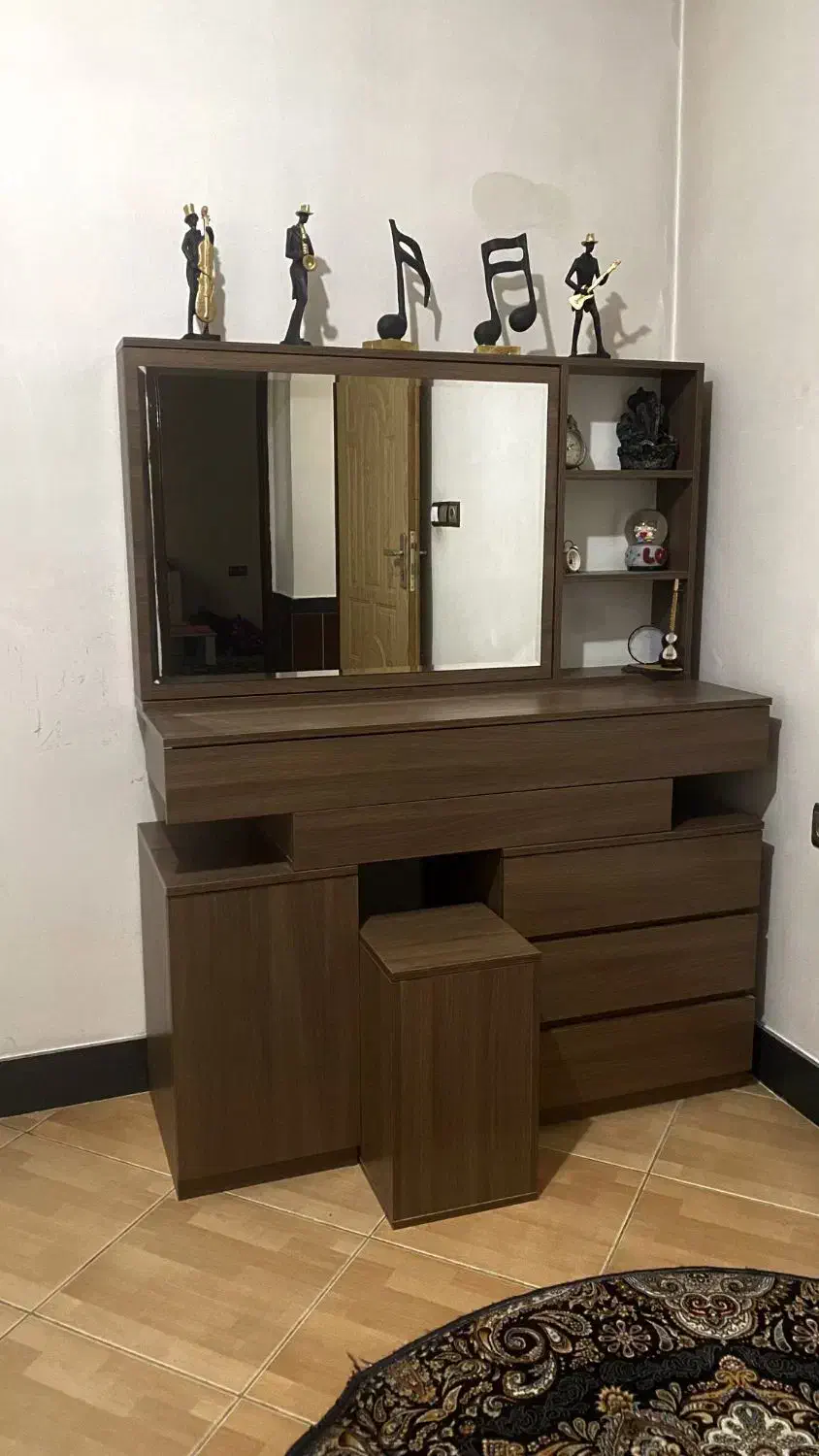 سرویس خواب ۲نفره،کمد دار ،برندبلج با تشک طبی رویا|تخت و سرویس خواب|بوکان, |دیوار