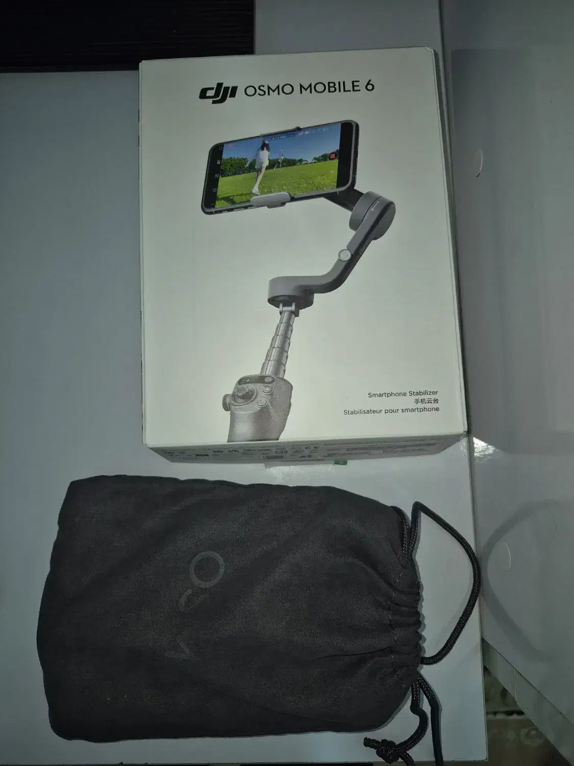 گیمبال dji osmo mobile 6 یکبار استفاده شده|دوربین عکاسی و فیلم‌برداری|آستانه اشرفیه, |دیوار