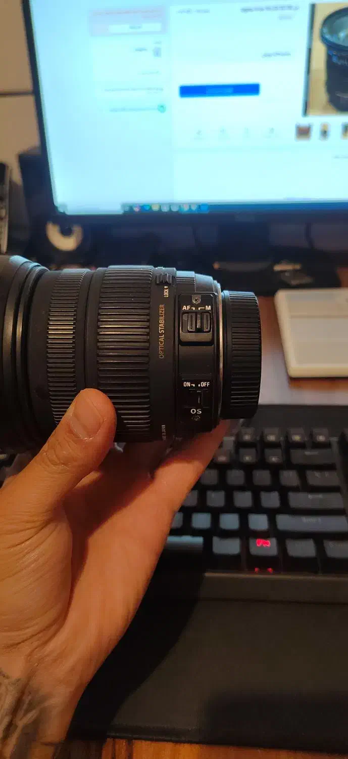 لنز سیگما برای نیکون sigma 17-70mm f1.4|دوربین عکاسی و فیلم‌برداری|تهران, میدان ولیعصر|دیوار