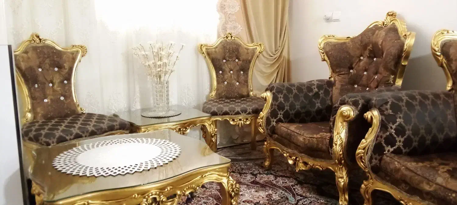 مبل سلطنتی|مبلمان خانگی و میز عسلی|پاکدشت, خاتون آباد|دیوار