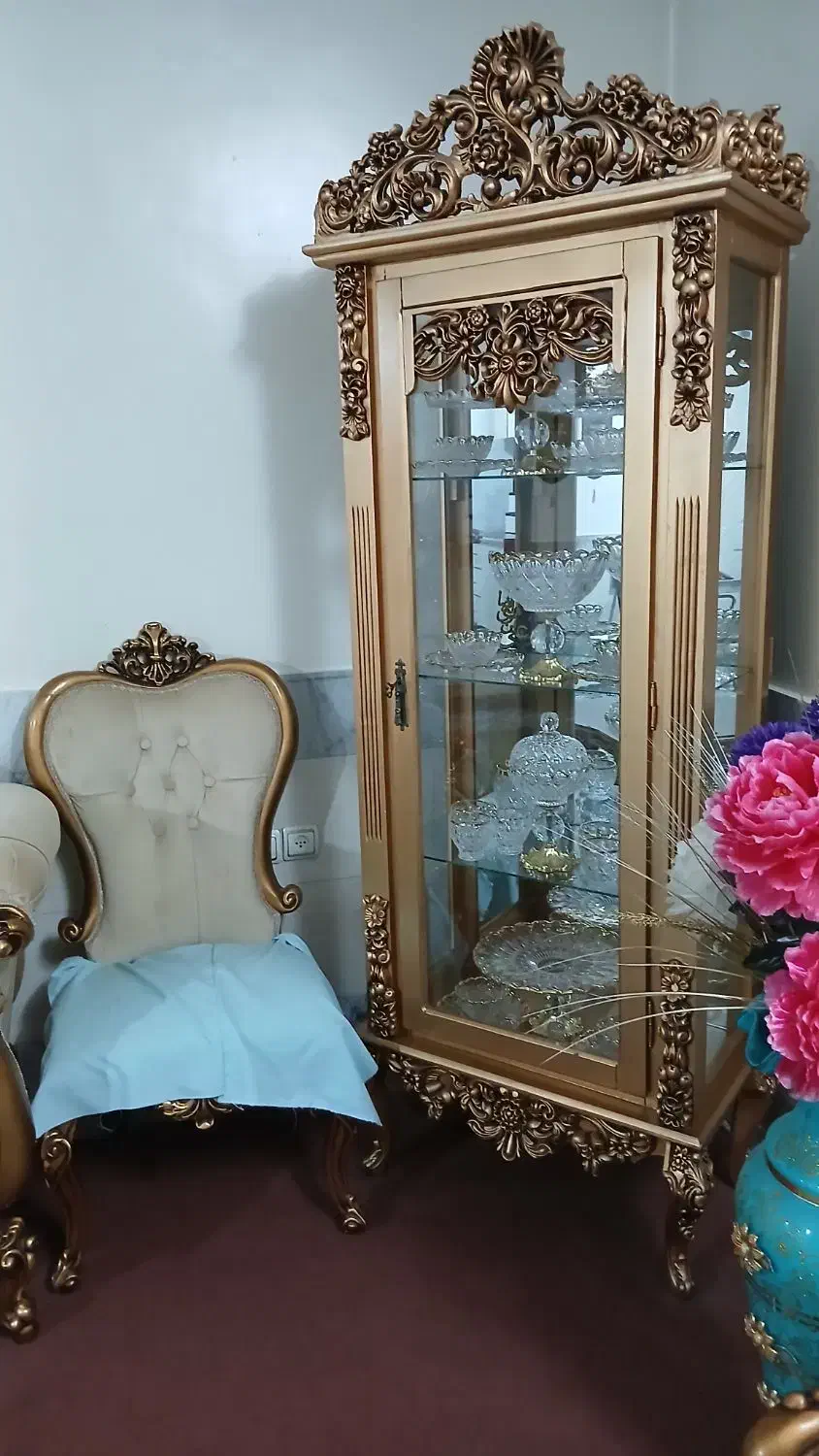 بوفه درحدنو تمیزو سالم|بوفه، ویترین، کنسول|پاکدشت, حصار امیر|دیوار