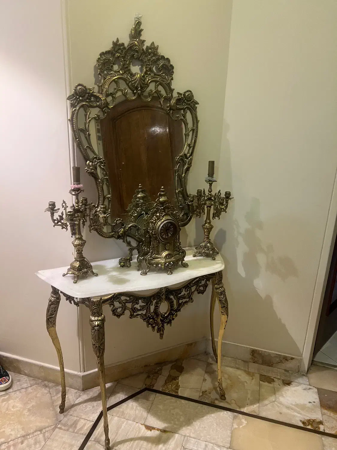 اینه شمعدان ‌ساعت|آینه|تهران, تهرانپارس غربی|دیوار