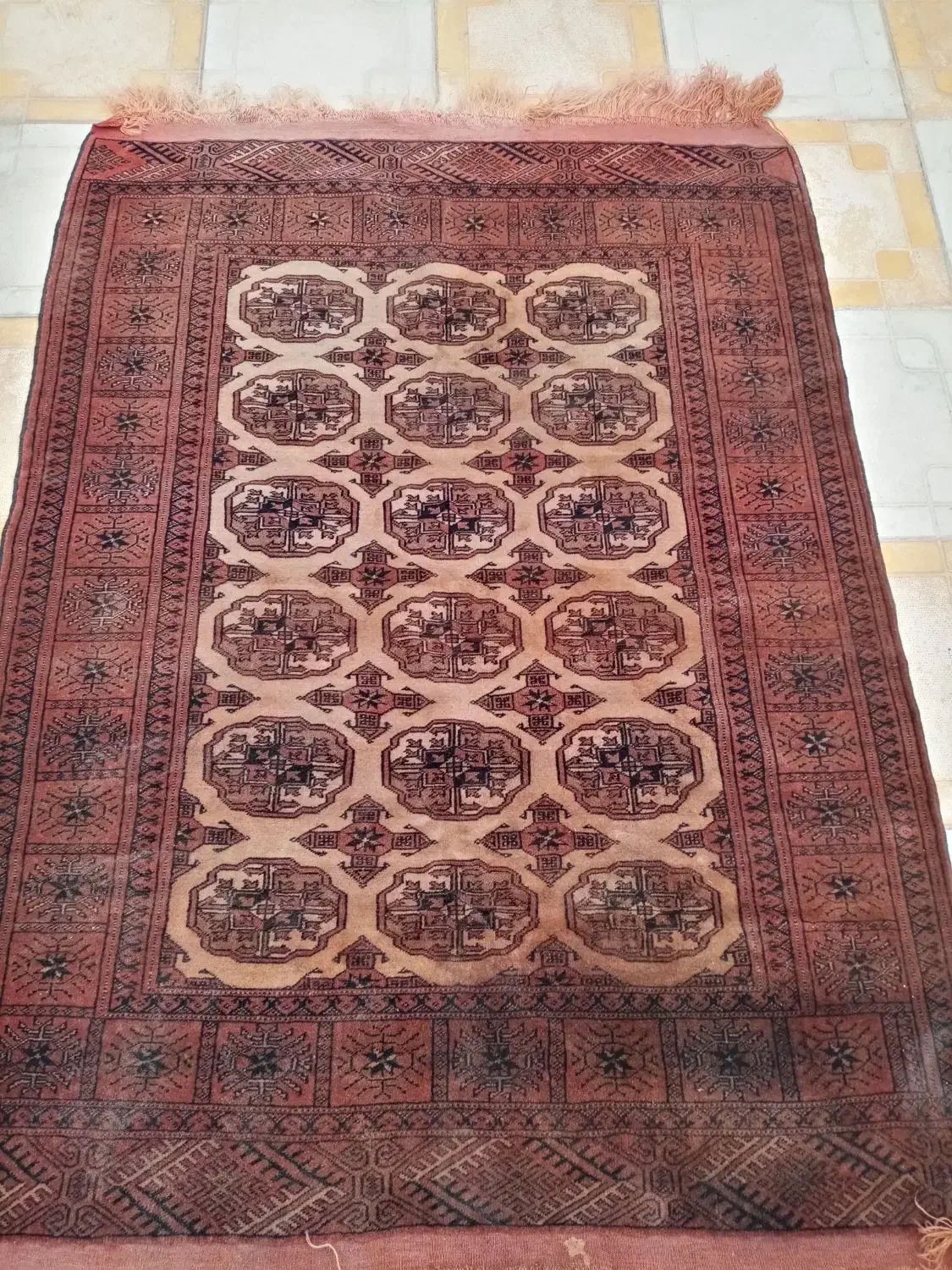 قالیچه دست بافت صحیح و سالم|فرش|قوچان, |دیوار