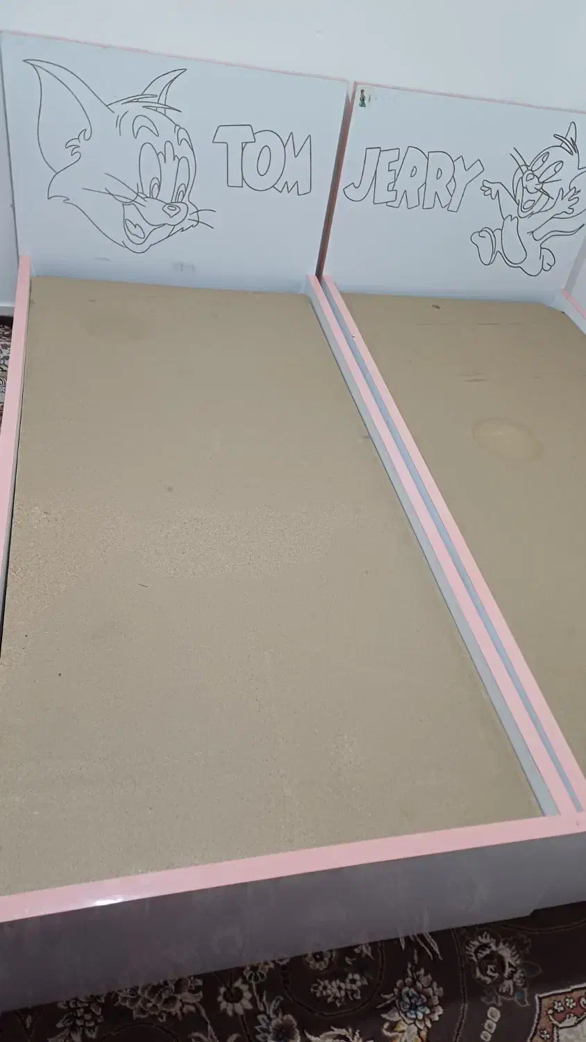 دو عدد. تختخواب بچه گانه|تشک تختخواب|تایباد, |دیوار