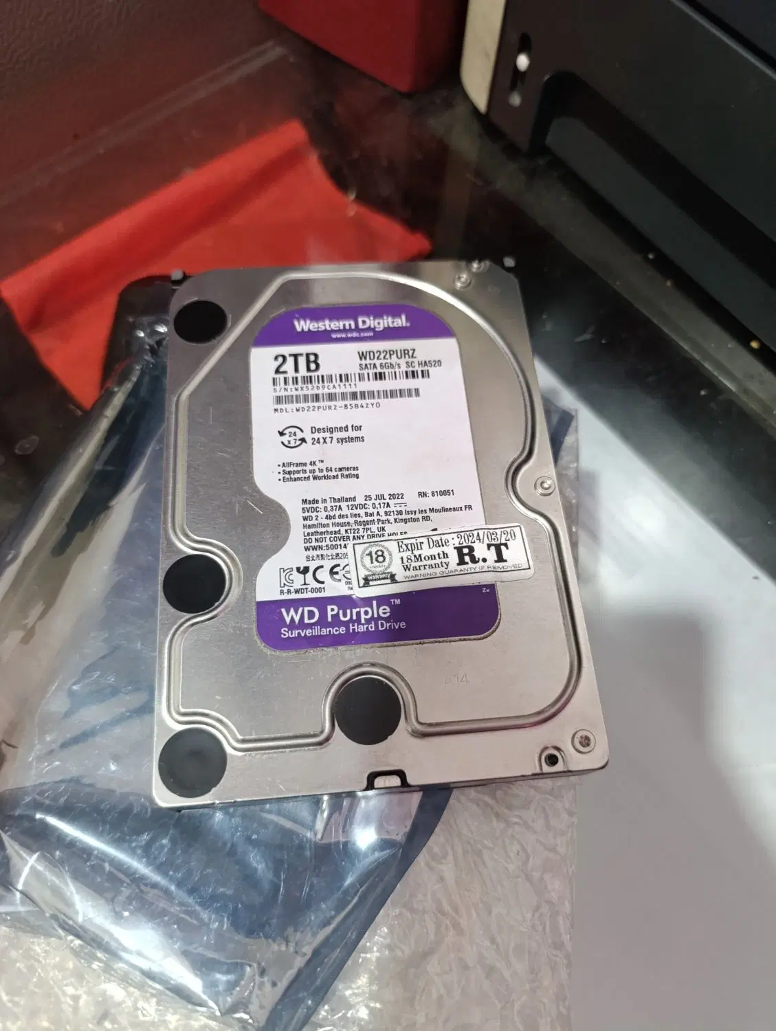 هارد 2TB|قطعات و لوازم جانبی رایانه|شیراز, وحدت|دیوار