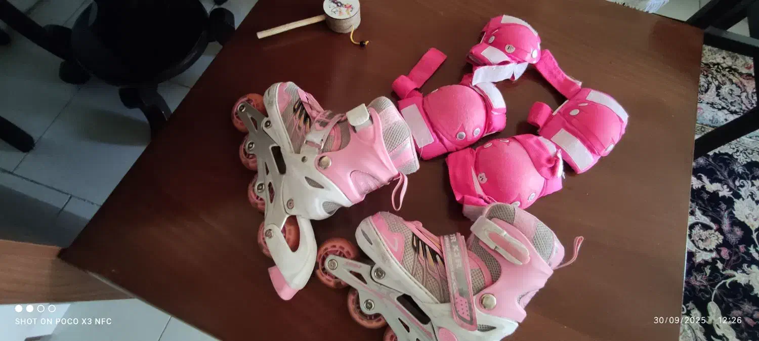 اسکیت دخترانه مناسب تا شش سال|دوچرخه، اسکیت، اسکوتر|پردیس, فاز ۱|دیوار