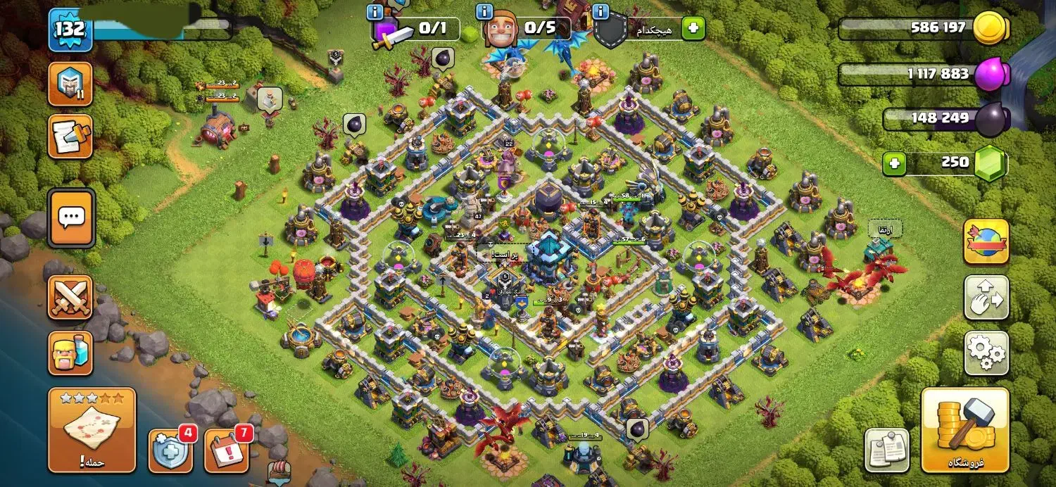 فروش اکانت کلش تالار13 نیمه مکس|کنسول، بازی ویدئویی و آنلاین|تهران, مینابی|دیوار