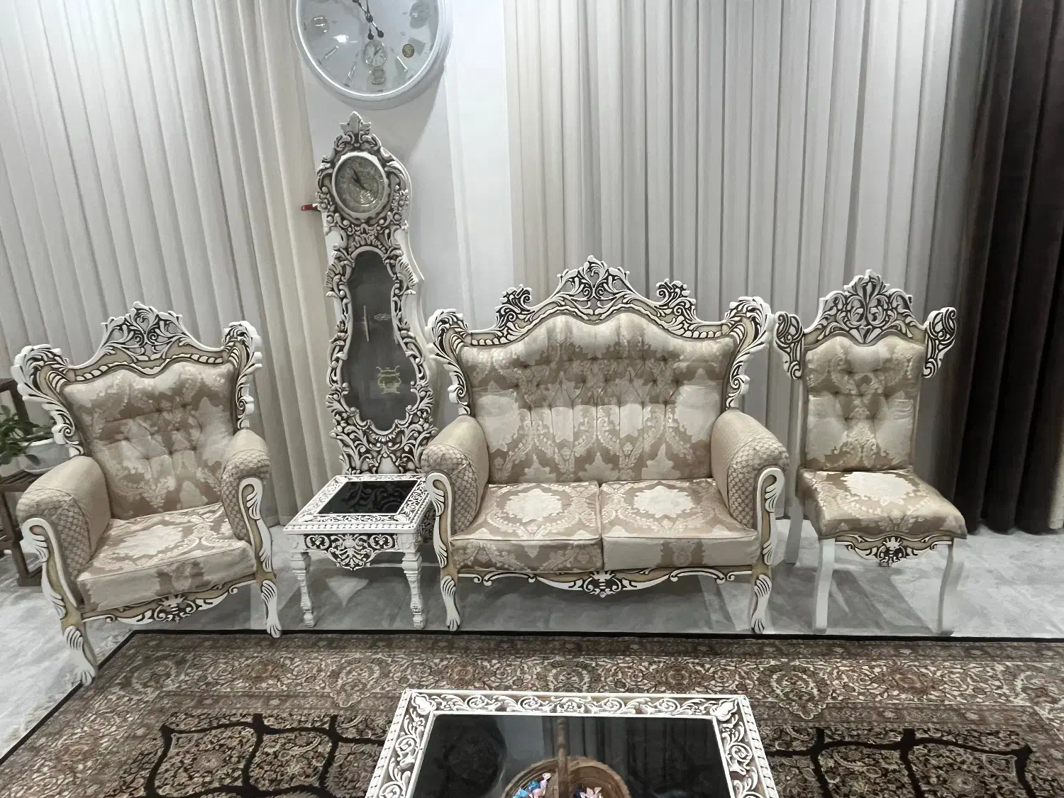 مبل ۹ نفره|مبلمان خانگی و میز عسلی|دلیجان, |دیوار