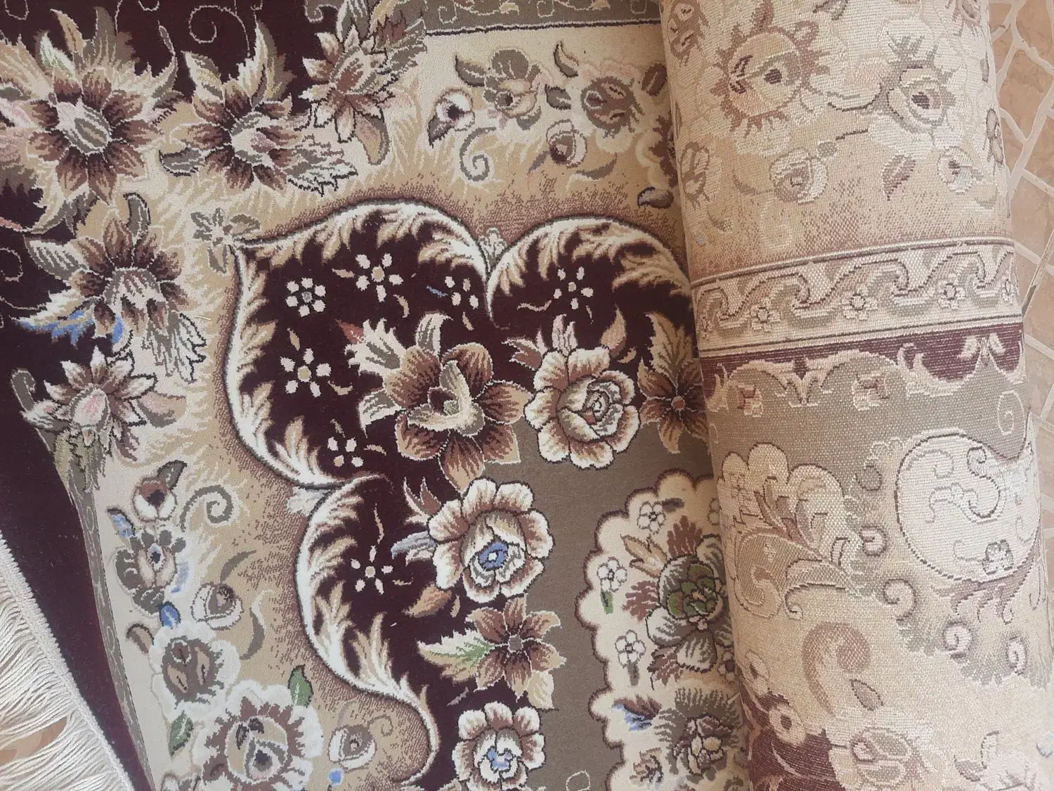 قالی تراکم بالا درجه یک|فرش|ارسنجان, |دیوار