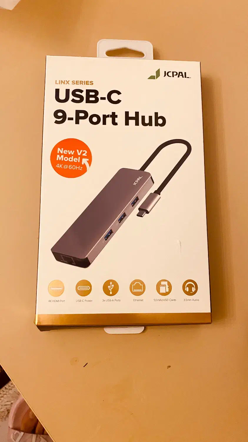هاب ۹ کار تایپ c برند. jcpal|قطعات و لوازم جانبی رایانه|تهران, الهیه|دیوار