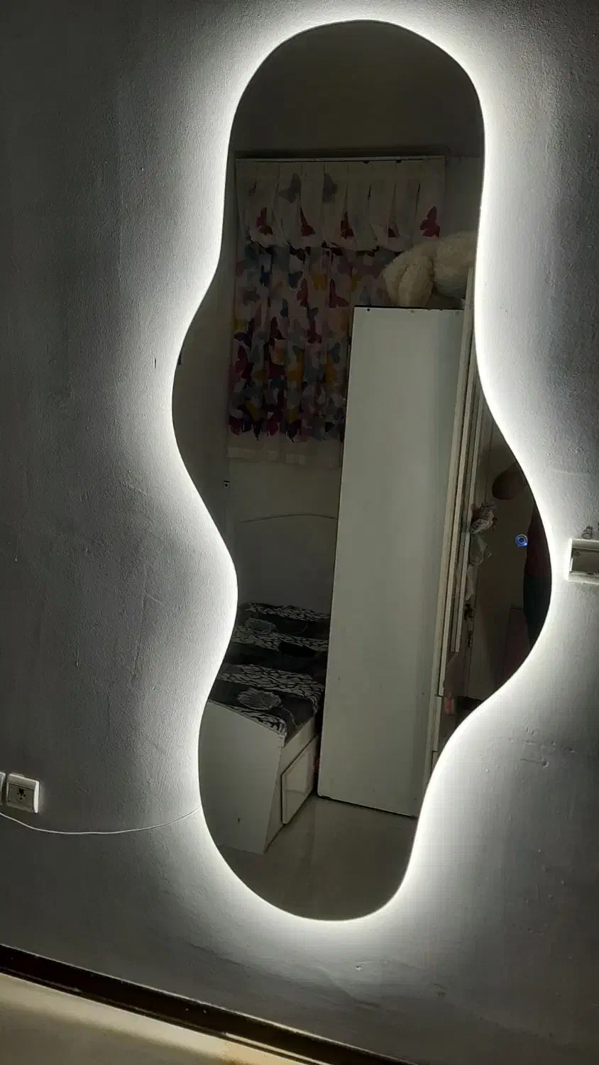 آینه دکوراتیو بک لایت دفرمه|آینه|زنجان, |دیوار