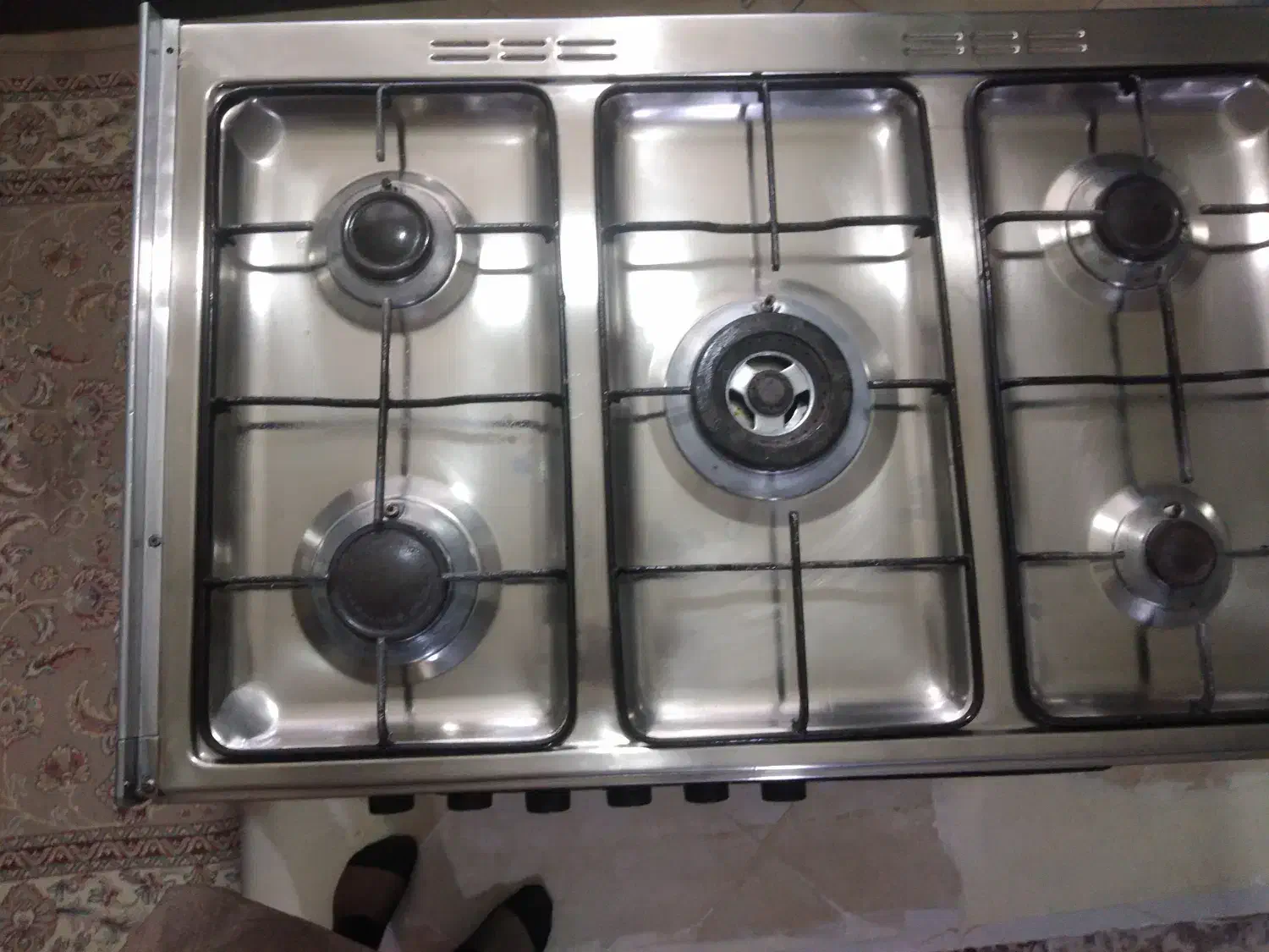 اجاق گاز فردار آلیستان تمام استیل|اجاق گاز و لوازم برقی پخت‌وپز|اسلام‌شهر, شهرک سالور|دیوار