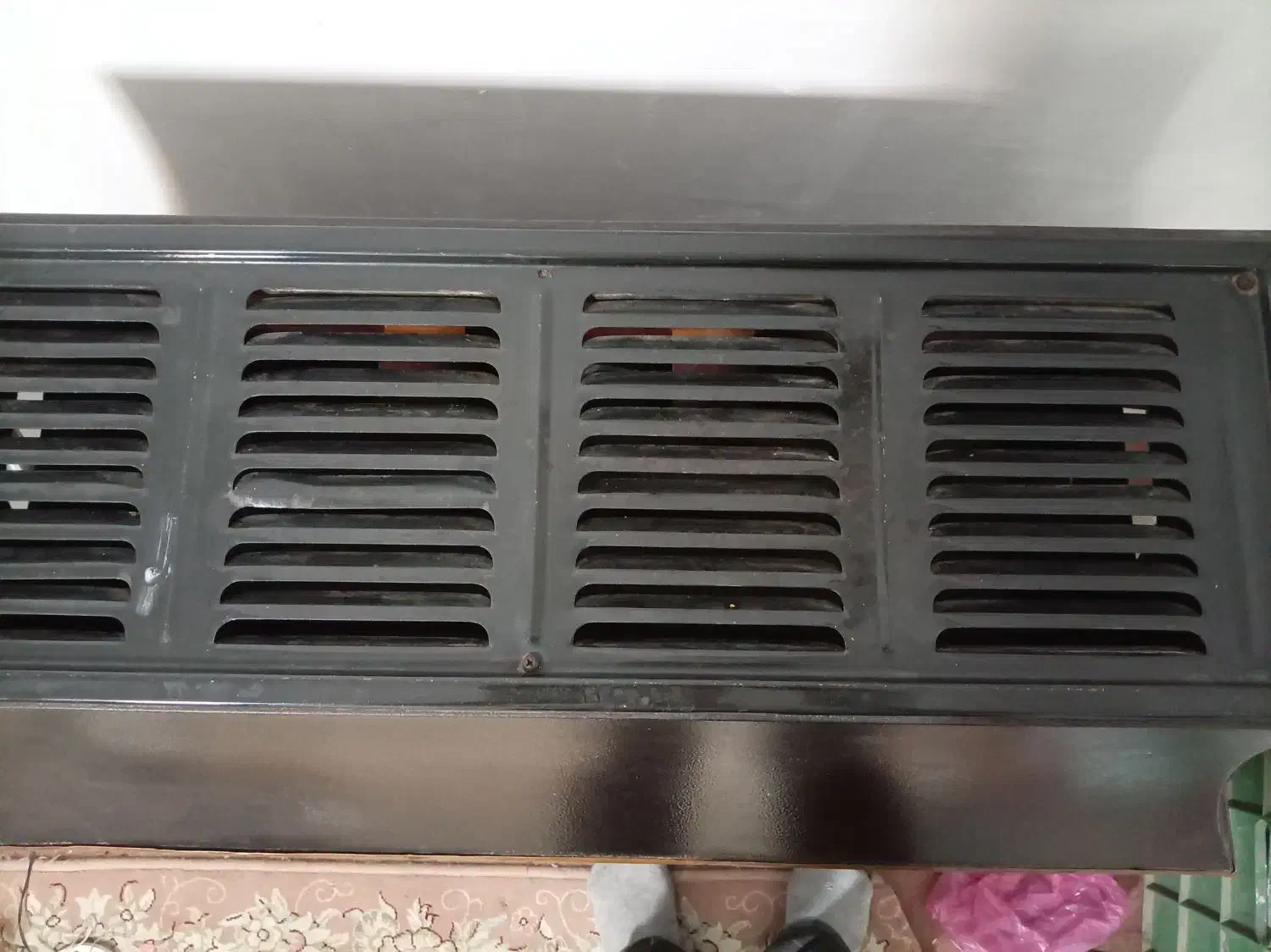 بخاری شومیه بزرگ 4تومن|بخاری، هیتر، شومینه|قم, نیروگاه|دیوار