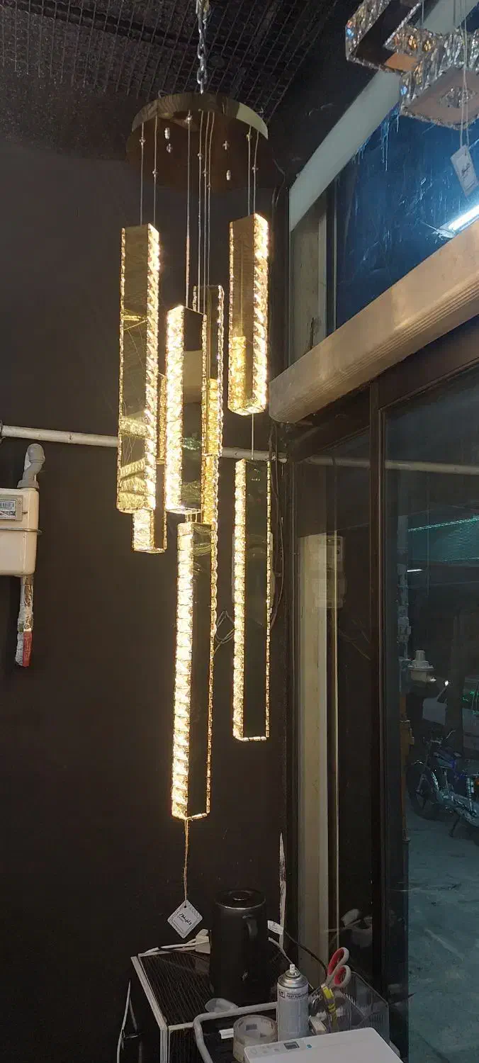 لوستر مدرن|لوستر و چراغ آویز|بیرجند, |دیوار