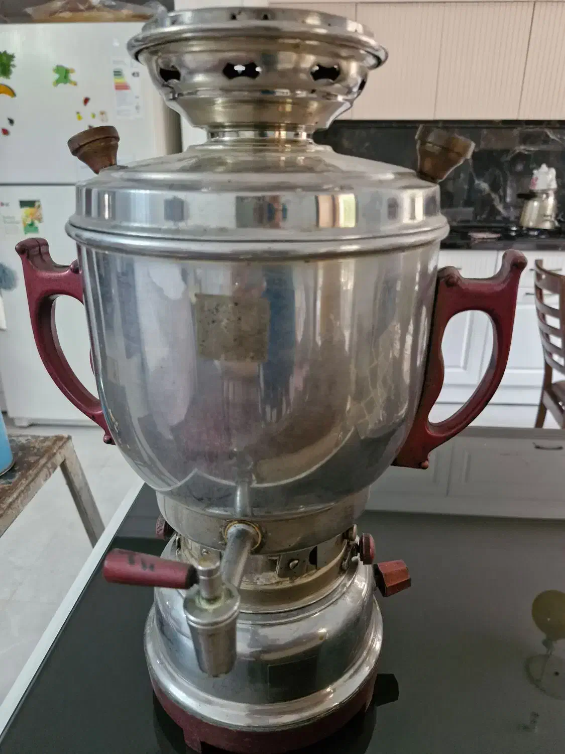 سماور گازی ۴ لیتری|سماور، چای‌ساز، قهوه‌ساز|مشهد, شهید رضوی|دیوار