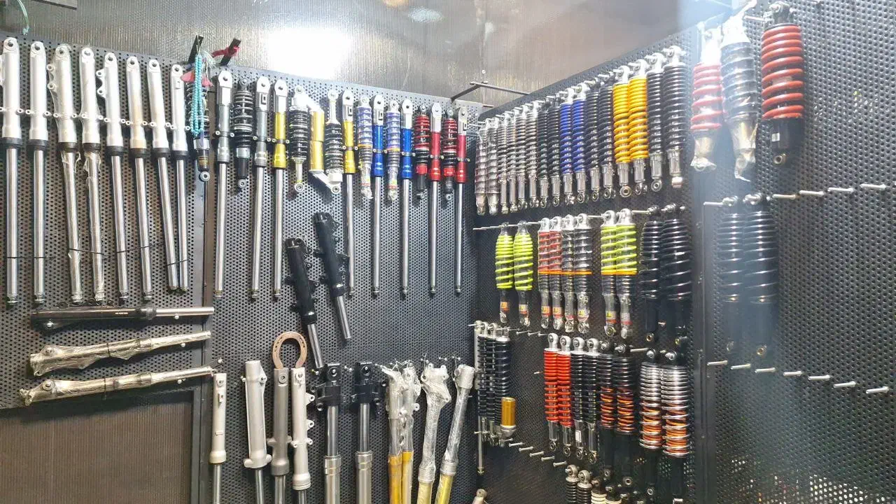 تعمیر انواع کمک فنر موتورسیکلت رامش|قطعات یدکی و لوازم جانبی|تهران, امیریه|دیوار