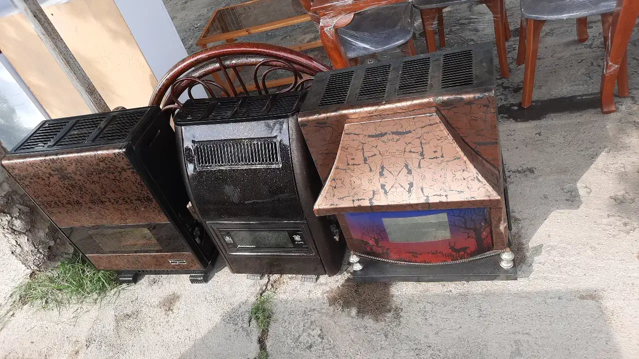 انواع بخاری دسته دو|بخاری، هیتر، شومینه|گنبد کاووس, |دیوار