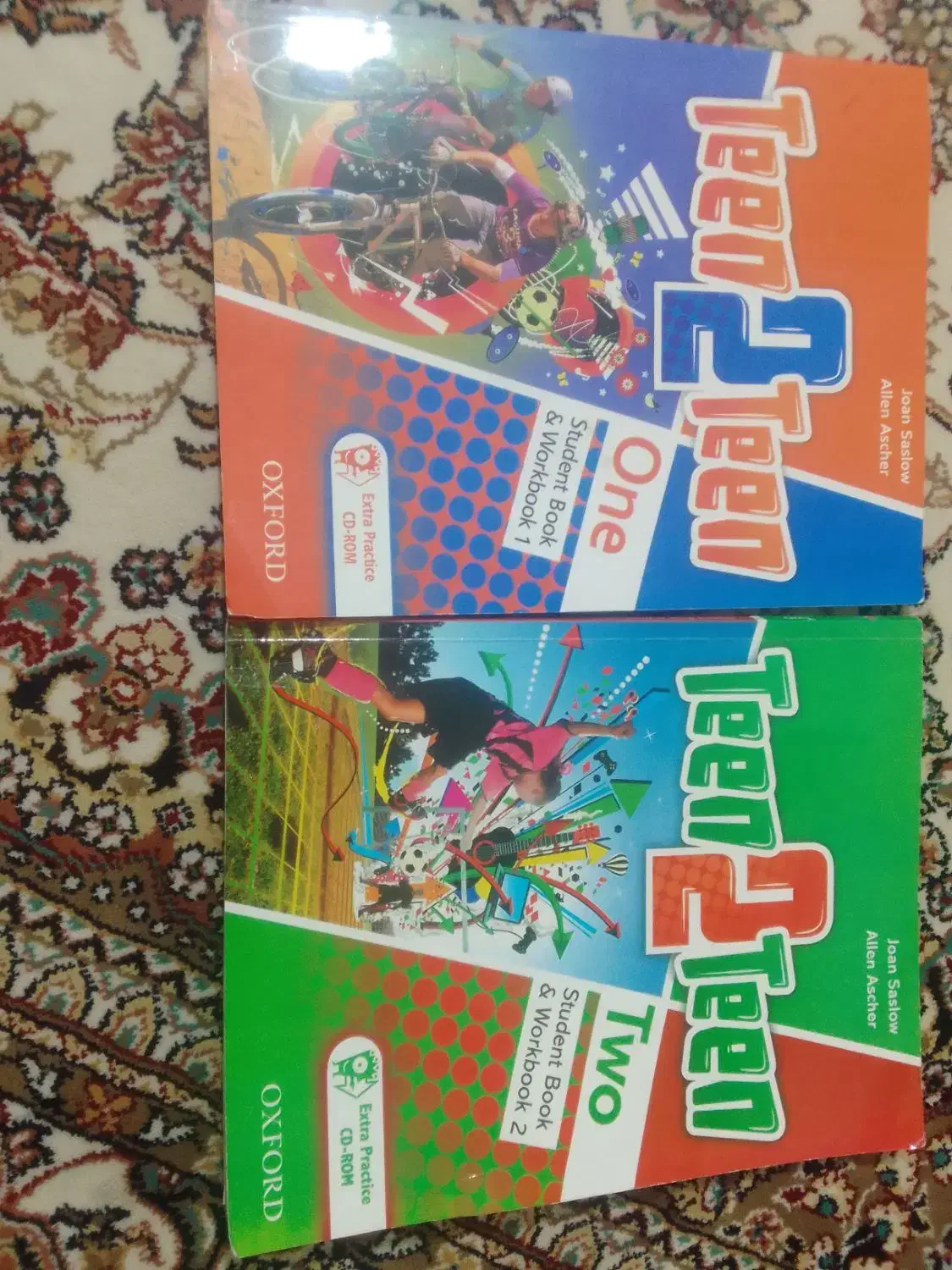 کتاب اموزشی زبان تین 2تین یک و دو|کتاب و مجله آموزشی|وحیدیه, |دیوار