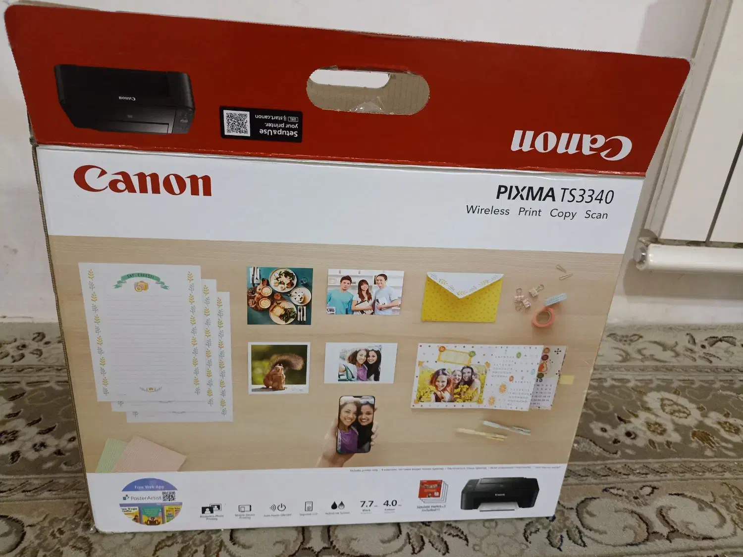 پرینتر رنگی سه کاره نو مدل canon|پرینتر، اسکنر، کپی، فکس|مشهد, گلبرگ شمالی|دیوار