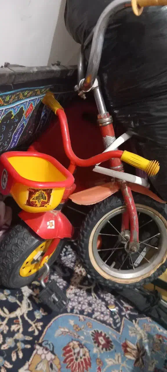 دوچرخه سه چرخ و دوچرخه ۱۲|دوچرخه، اسکیت، اسکوتر|بیرجند, |دیوار