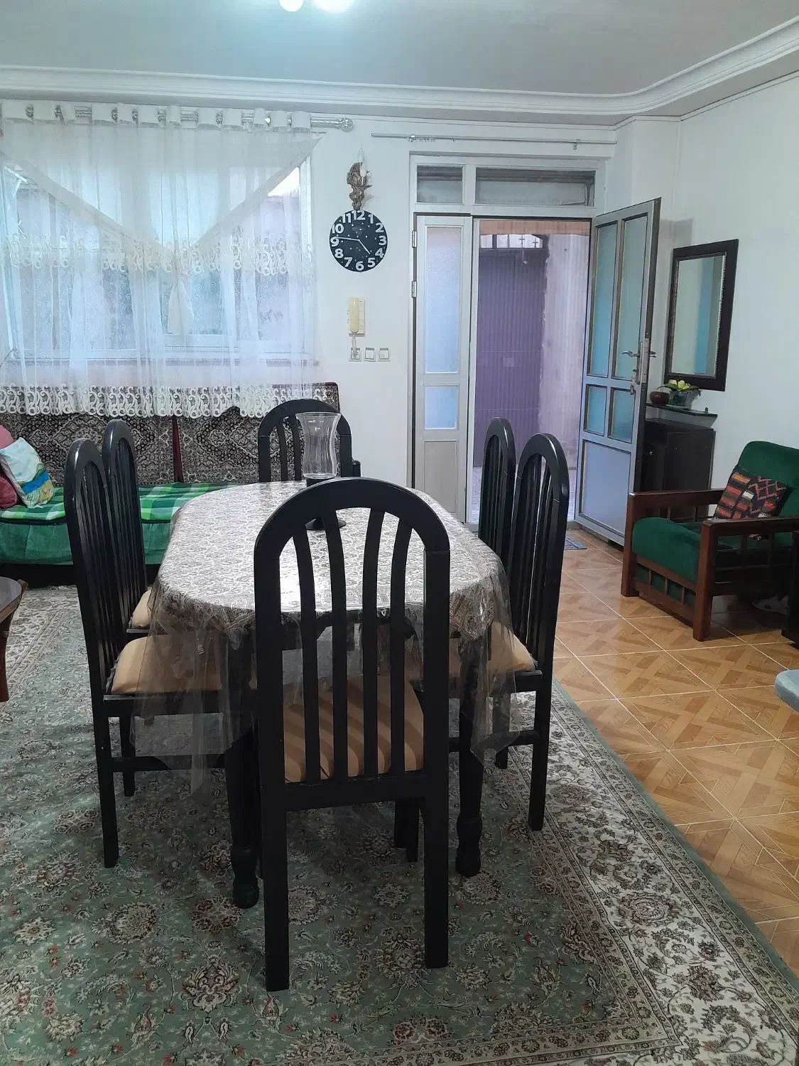 میزوصندلی ناهارخوری، 6نفره|میز و صندلی غذاخوری|فومن, |دیوار