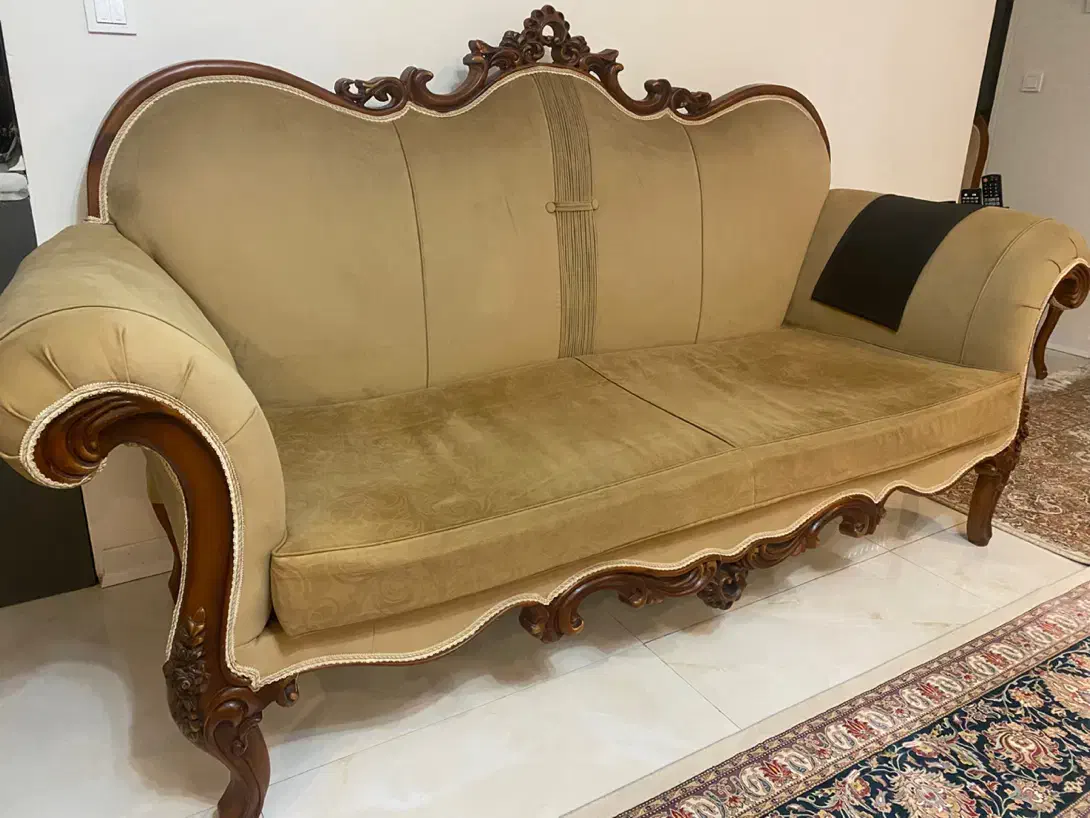 مبل استیل ۹ نفره سلطنتی|مبلمان خانگی و میز عسلی|تهران, جیحون|دیوار