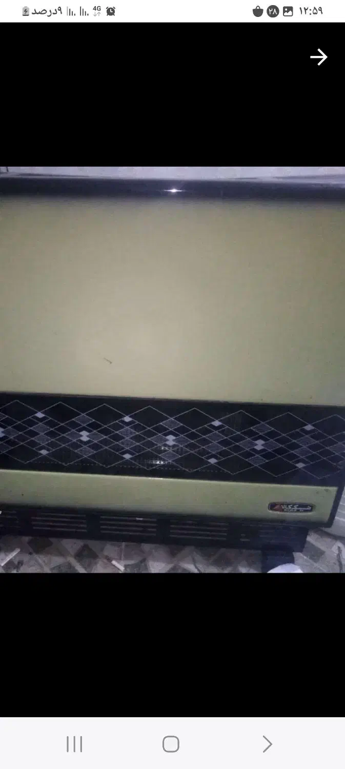 بخاری گازی نیک کالا سالم روشن|بخاری، هیتر، شومینه|نسیم‌شهر, |دیوار