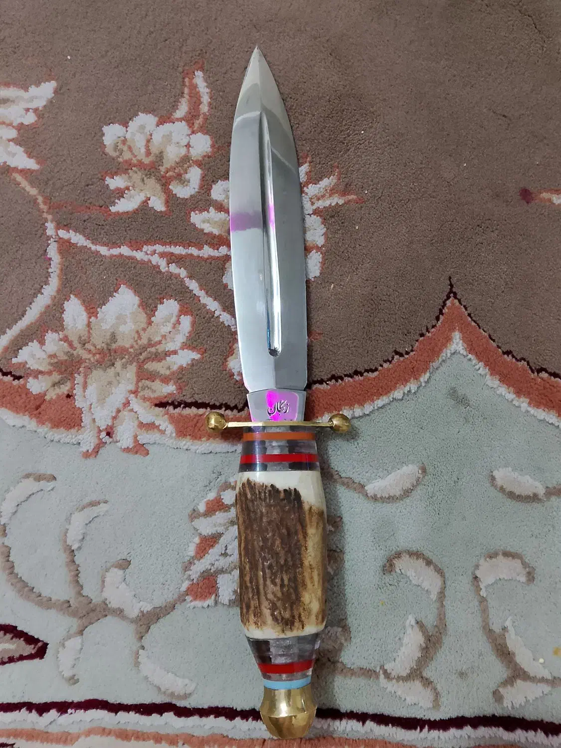 چاقو اصل زنجان ساخت دست استاد خلخ|کلکسیون اشیاء عتیقه|اندیشه, اندیشه فاز ۴|دیوار