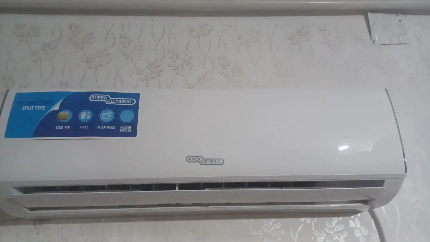 کولر گازی|کولر گازی و فن‌کوئل|اهواز, دغاغله|دیوار